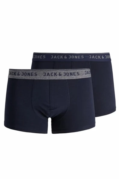 Jack Jones Vıncent 2 Li Paket Erkek Boxer 12138239 - 4