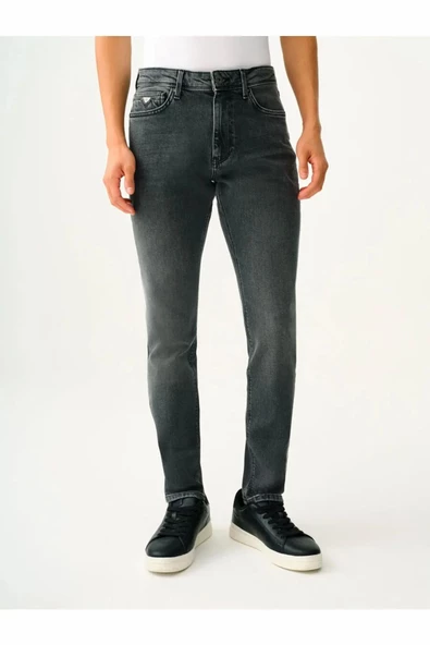 Loft Ricardo Smoked Grey Wash Erkek Jean Pantolon LF2037010 - Resim 2