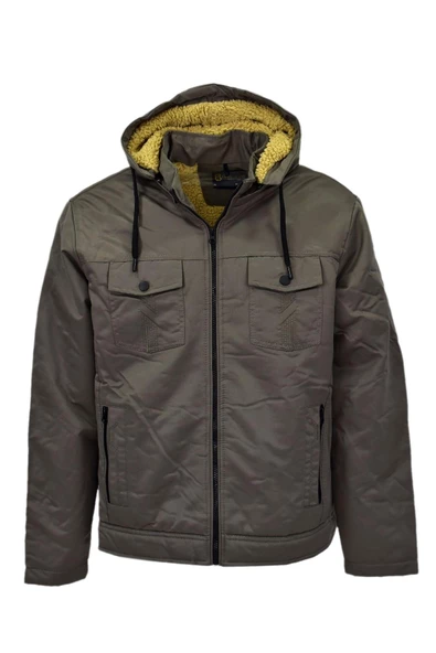 Erkek Spor Kapüşonlu Mont BGL-ST03938 - 3