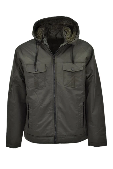 Erkek Spor Kapüşonlu Mont BGL-ST03938 - 2