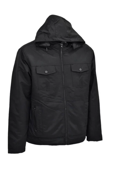 Erkek Spor Kapüşonlu Mont BGL-ST03938 - 5