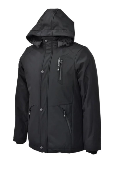 Erkek Spor Kapüşonlu Mont BGL-ST03939 - Resim 4