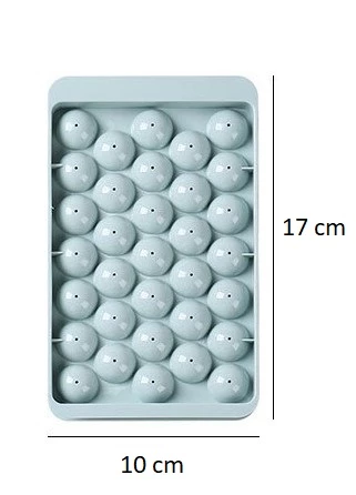 33 Hazneli Küre Buz Kalıbı 20-12 cm - 2