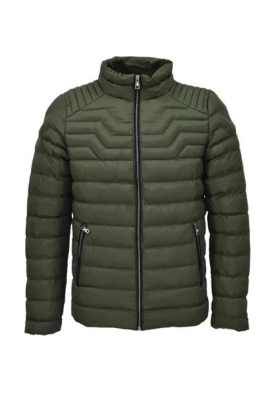 Erkek Haki Spor Şişme Mont 3128 BGL-ST04000 ürün görseli