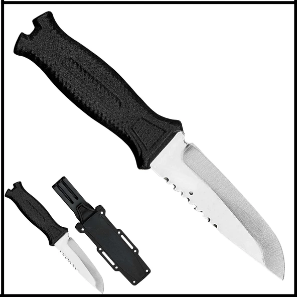 Uyguna-Yakala Kamp Bıçağı Polimer Kılıflı Av-BIC.011 ürün görseli