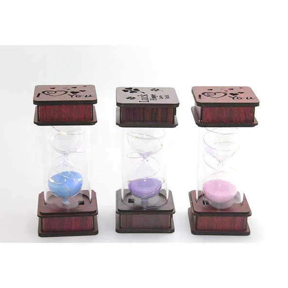 Ahşap Ledli Kumsaati ürün görseli