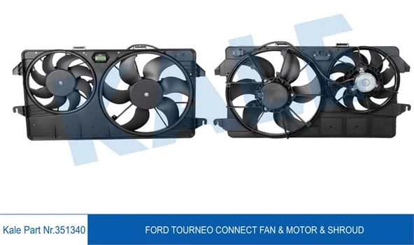 FAN MOTORU  DAVLUMBAZLI  TOURNEO CONNECT - KALE 351340