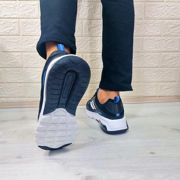 Kinetix Pagol Pu Siyah Fuspetli Air Atom Taban Spor Ayakkabı - Resim 8