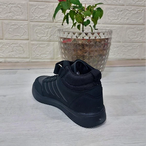 Mp.One 3523 Siyah Fuspetli Erkek Çocuk Spor Ayakkabı - 3