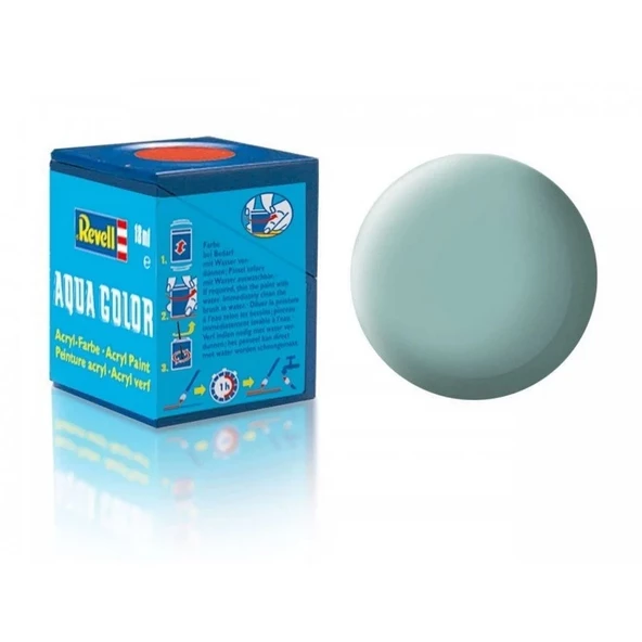 Aqua Color Light Blue - Mat Boya- 18 ml