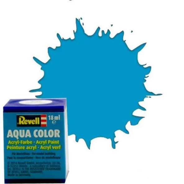 Aqua Color Light Blue - Gloss Boya- 18 ml