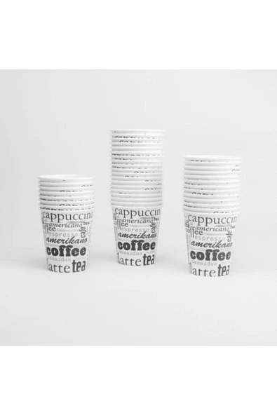 Tusemix Karton Bardak 4 Oz(KÜÇÜK BOY)(ESPRESSO-TÜRK KAHVESİ) 250 Adet - 3