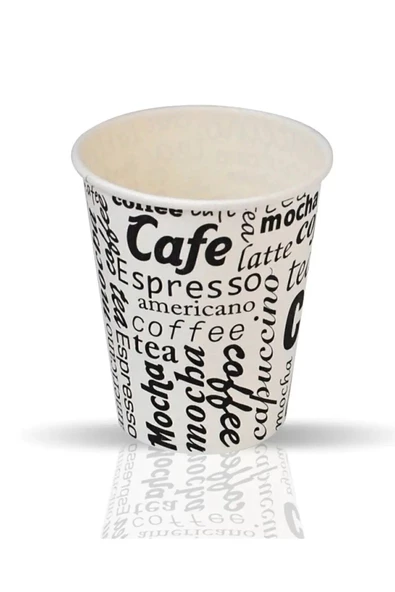 BENCUP 4 Oz Karton Bardak 200adet  Boyutları Türk Kahvesi Ve Expresso Için Uygundur