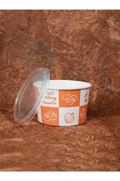 Tusemix Kapaklı Aşure Kasesi 25'li. - 2