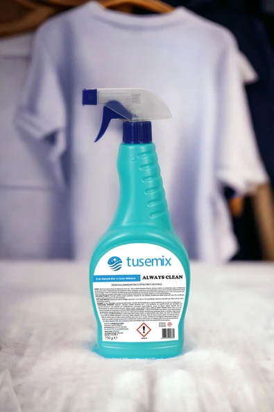 Tusemix Always Clean Çok Amaçlı Ultra Güçlü Ayakkabı Ve Kumaş Temizleme Spreyi Leke Çıkarıcı 750 ml - 3