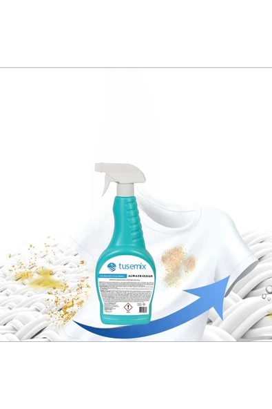 Tusemix Always Clean Çok Amaçlı Ultra Güçlü Ayakkabı Ve Kumaş Temizleme Spreyi Leke Çıkarıcı 750 ml