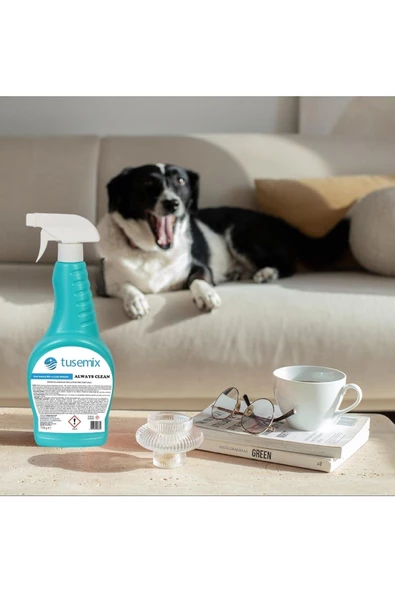 Tusemix Always Clean Çok Amaçlı Ultra Güçlü Ayakkabı Ve Kumaş Temizleme Spreyi Leke Çıkarıcı 750 ml - 4