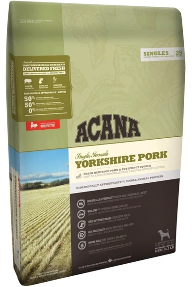 Yorkshire Pet Yorkshire Pork Domuz Etli Ve Balkabaklı Köpek Maması 2 Kg