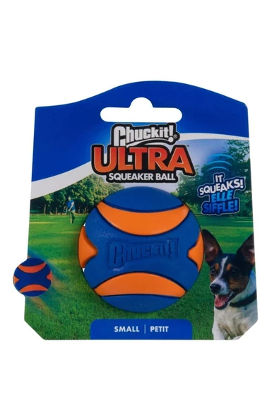 Chuckit ! Ultra Squeaker Sesli Köpek Oyun Topu Küçük Boy