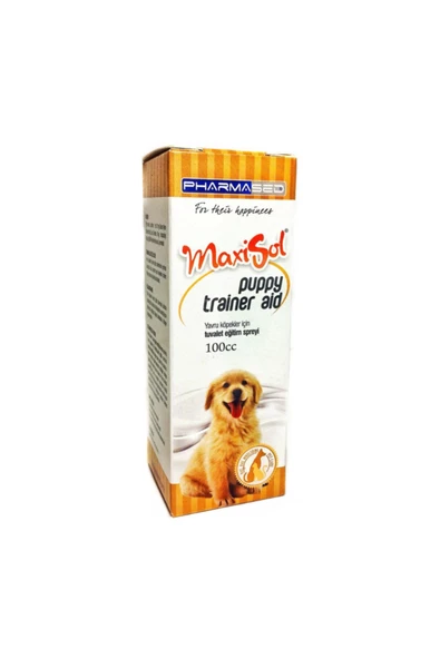 Maxisol Pharmased Yavru Köpekler Için Tuvalet Eğitim Spreyi 100cc