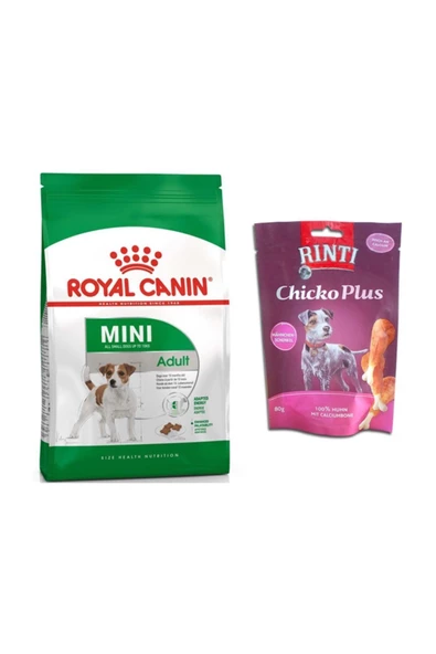 Royal Canin Adult Yetişkin Small Mini Küçük Irk Köpek Maması 4 Kg + Rinti Butlu Köpek Ödülü (original)