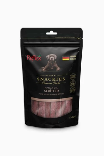 Reflex Snackies Manda Etli Şerit Köpek Ödülü 170 Gr. Rft-143