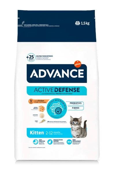 Advance Kitten Tavuklu Ve Pirinçli Yavru Kedi Maması 1,5 Kg