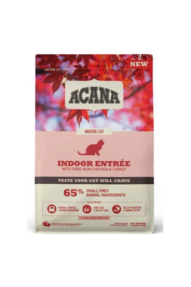 Acana Indoor Entree Sterilised Kısırlaştırılmış Kedi Maması-1.8 Kg