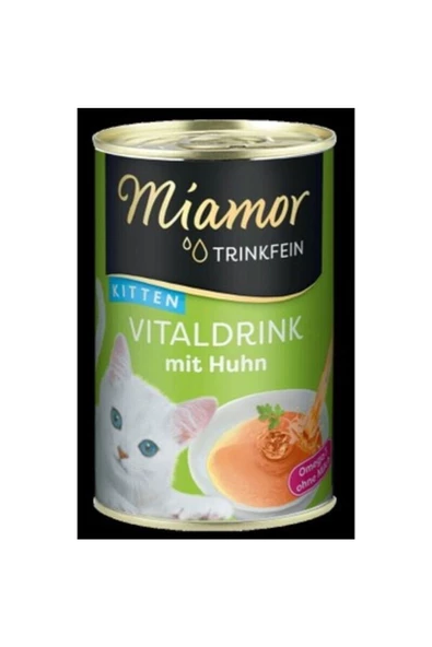 Miamor Yavru Tavuklu Kedi Çorbası 135 Ml. X 3 Adet