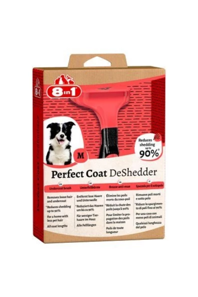 8in1 Perfect Coat M Beden Köpek Bakım Tarağı