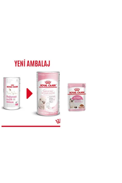 Royal Canin Neo Pet Market Royal Canin Babycat Yavru Kedi Süt Tozu Devam Sütü 300 Gr.+ Biberon Seti + Yaş Mama