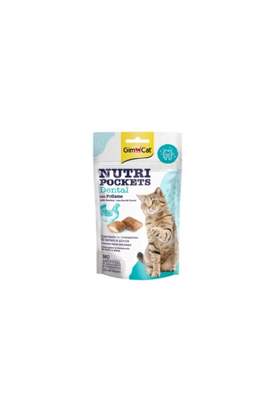 Gimcat Nutri Pockets Dental Kedi Ödül Maması 60 Gr