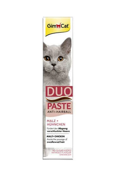 Gimcat Duo Paste Anti Hairball Tavuklu 50 Gr