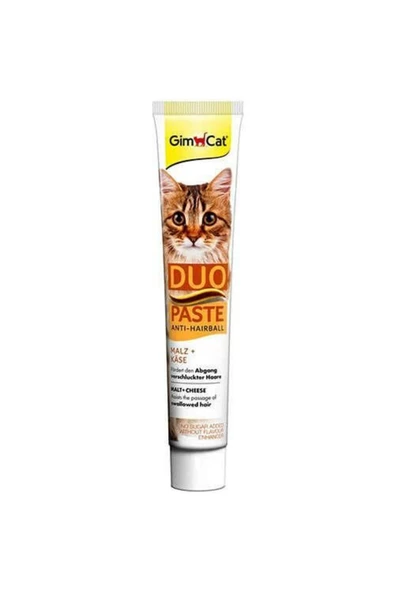 Gimcat Anti - Hairball Duo Paste Peynirli Malt Kedi Macunu 50 Gr