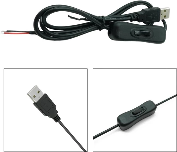 Anahtarlı Usb Kablosu 1.5 metre - Resim 4