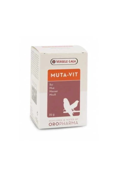 Versele Laga Verselelaga Oropharma Muta-vit (tüylenme Için Vitamin) 25 gr