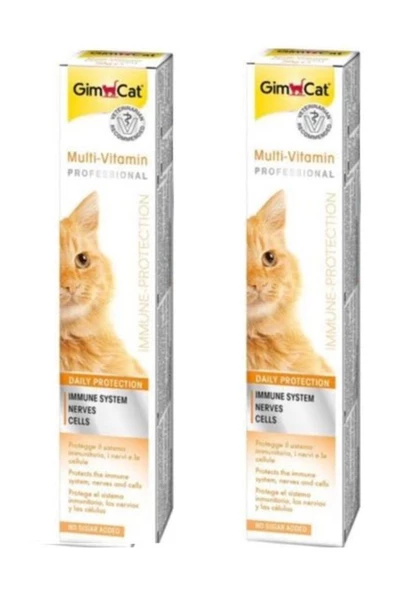 Gimcat Gimcat Multi Vitamin Paste Kedi Macunu 20 Gr * 2 Adet