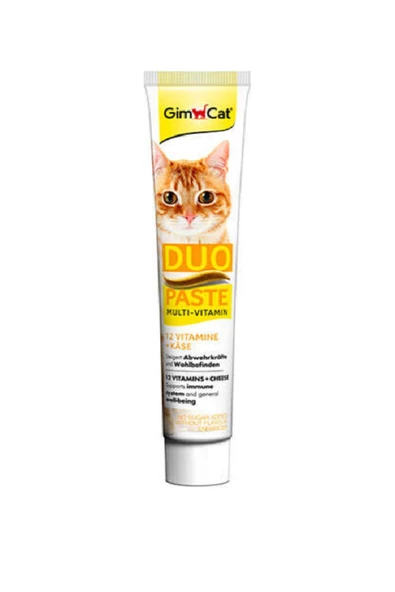 Gimcat Multi - Vitamin Duo Paste Peynirli Kedi Macunu 50 Gr