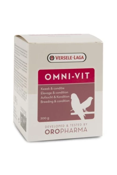 Versele Laga Omni Vit 200 Gr Üreme-genel Sağlık Vitamini Ücretsiz Kargo