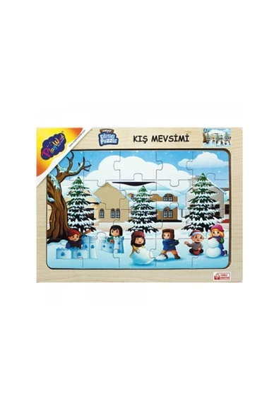 Ony-109/110/111 Eğitici Ahşap Puzzle Oyuncak