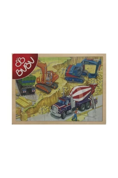 Ahşap Puzzle 40x30 Cm. 42 Parça