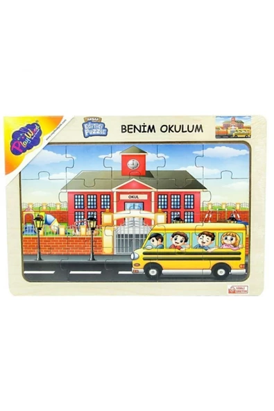 Ony-101/102/103/ Eğitici Ahşap Puzzle