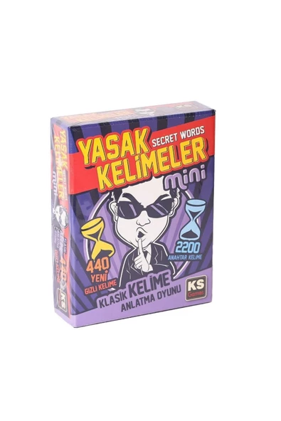 25115 Mini Yasak Kelimeler Oyunu -KS Games