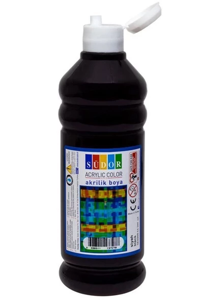 Akrilik Boya Siyah 500 ml Sd1009-14