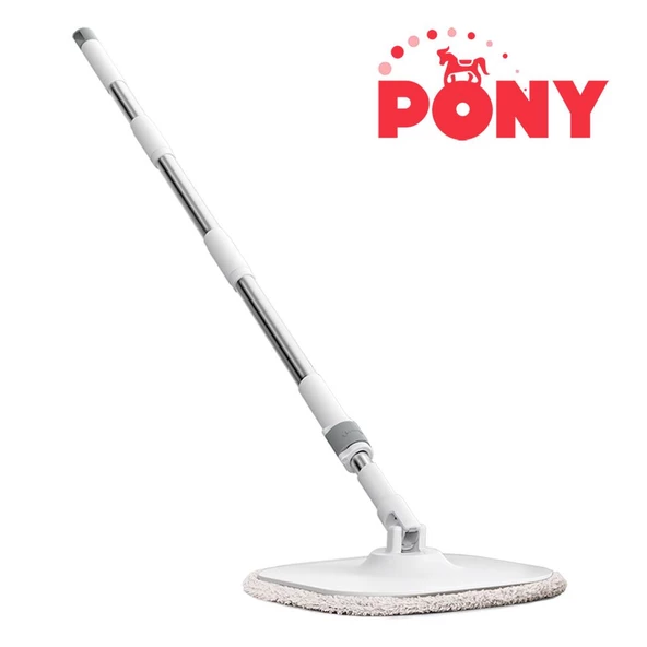 PONY BEYAZ SAP,PLATE VE MOP TEMİZ & KİRLİ SUYU AYIRMA ÖZELLİĞİ OTOMATİK TEMİZLİK SETİ MOP - 2
