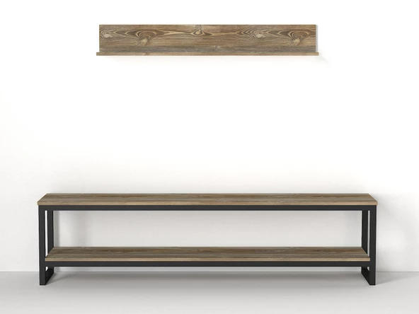 Dekorister Exclusive Wanna Metal Tv Ünitesi Patik - Resim 7