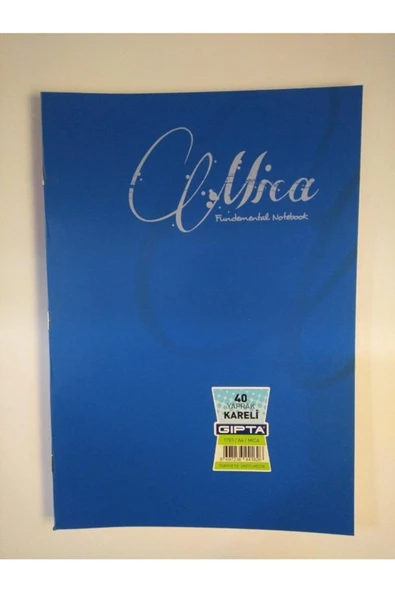 Kareli Spiralsiz Defter 40 Yaprak