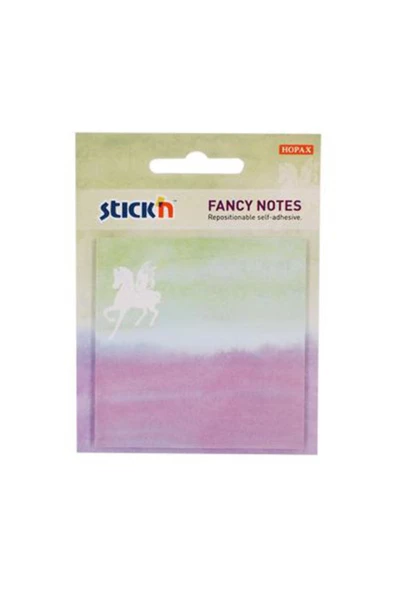 Hopax Stickn 21728 Yapışkanlı Not Kağıdı Fancy 2.seri 30 Yaprak 76x76 Mm