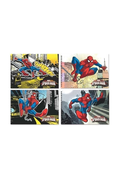 Spider Amz. 17x25 cm 15 Yaprak Resim Defteri