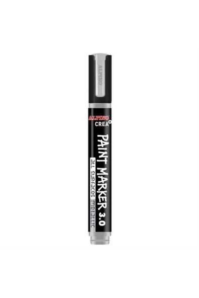 Alpino Paint 3.0 Mm Metalik Siyah Marker Kalem